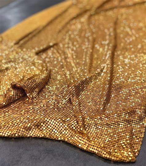 wholesale metallic mesh fabric|gold mesh material.